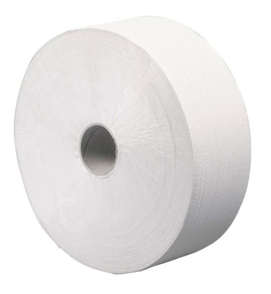 Jumbo toiletpapir, 1 lags, 600 m, 6 ruller