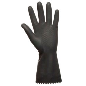 Syrefaste Latexhandsker, S