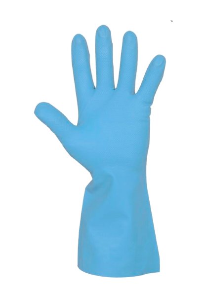 Bl gummihandsker, Vinyl, Small