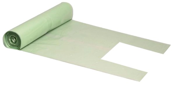 Skke med knudehndtag LDPE 85 x 160 cm, 200 liter, 10 stk/rl, 10 rl