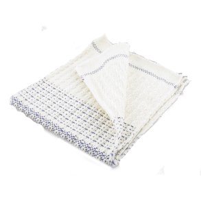 Gulvklude med bl vafler 50 x 50 cm