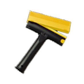 Glasskraber Champion Sort, 12,5 cm