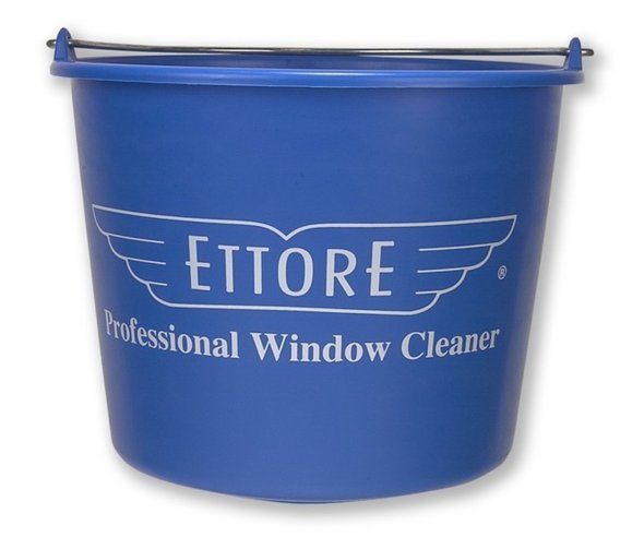 Ettore Vinduespudser rund spand bl, 12 liter