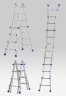 Teleskopstige Alu 4x5 trin, 5,3 meter