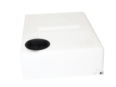 Vandret vandtank Rumopdelt, 250 liter