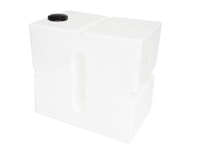 Vandtank lodret, rumopdelt, 350 liter