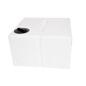 Vandret vandtank Rumopdelt, 350 liter