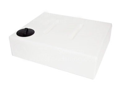 Vandret vandtank Rumopdelt, 410 liter