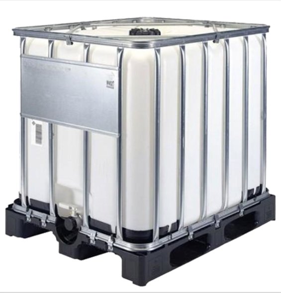 Palletank Stationr vandtank 1000 L.