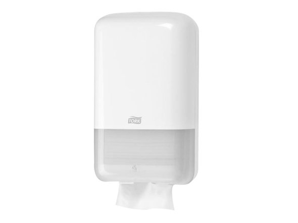 Tork Dispenser papir Folded, hvid T3