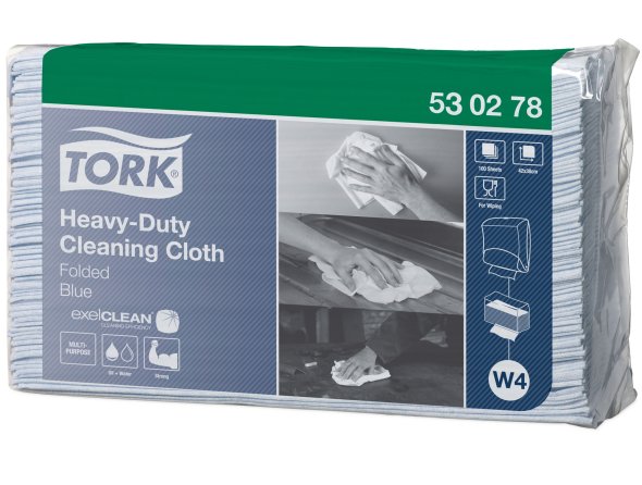 Tork Aftrringsklud Top-Pak Bl 100 atk/ 4stk/krt