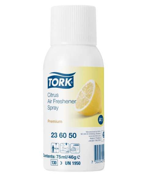 Tork Airfreshener Spray Citrus 75 ml, 1 stk