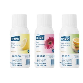 Tork Airfreshener Spray Blandet pakke  12 stk