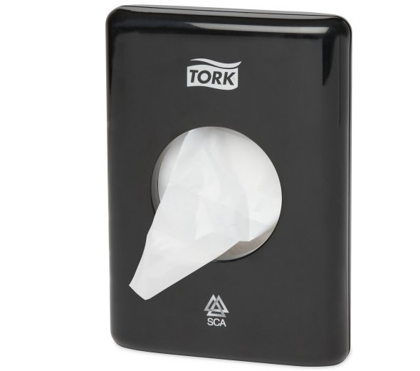  Hygiejneposer dispenser Sort