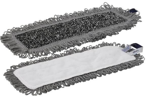 Vikan Wet Scrub Moppe med velcro, 25 cm