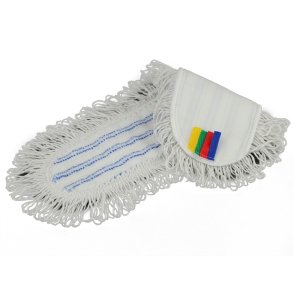 Mikrofibermop med lkker og velco 60 cm
