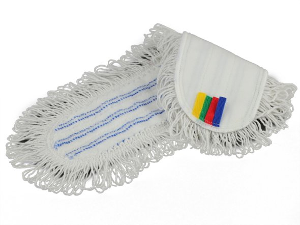 Mikrofibermop med lkker og velco 60 cm