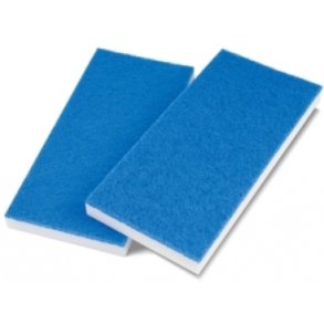 Pads, melamin, Bl & hvid