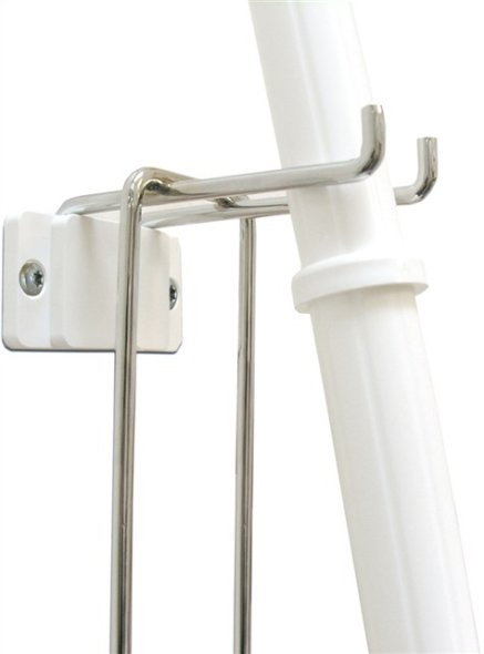Vikan Toiletbrste m/holder & vgophng, Medium, Hvid