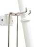 Vikan Toiletbrste m/holder & vgophng, Medium, Hvid