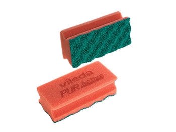 Skuresvamp rd PURA Active, 7,5x15 cm, 10 stk