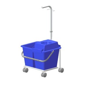 Wetmop Vogn, 1 spand komplet