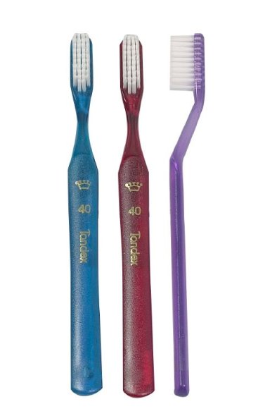 Tandbrste, Tandex 40, voksen, bld, 144 stk