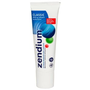 Tandpasta, Zendium, voksen, 15 ml,50 stk