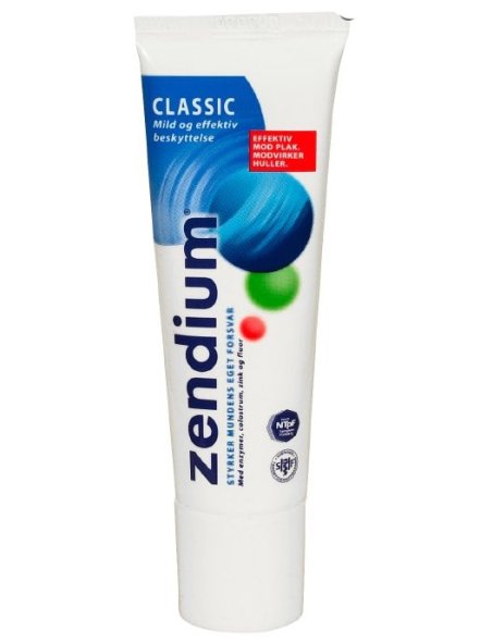 Tandpasta, Zendium, voksen, 15 ml,50 stk