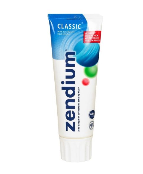 Tandpasta, Zendium, Classic, 75 ml, 12 stk