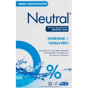 Neutral storvask 8.55 kg