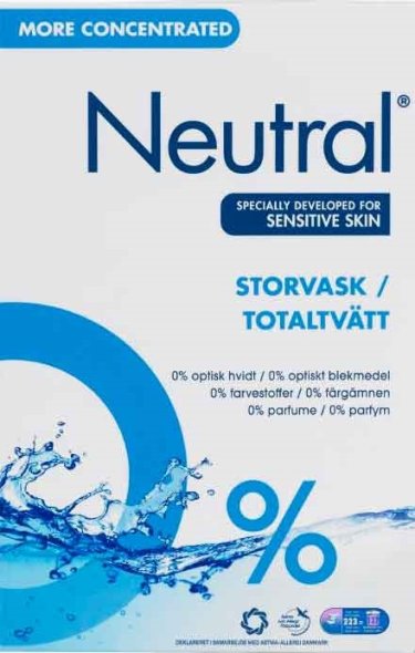 Neutral storvask 8.55 kg