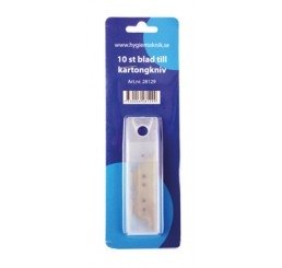10 stk blad til Kartonkniv