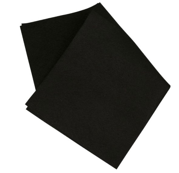 Alt mulig klud, sort 135 g, 40 x 38 cm, 20 stk