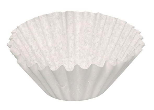 Foldefilter, bleget /hvid, 437/152, 250 stk