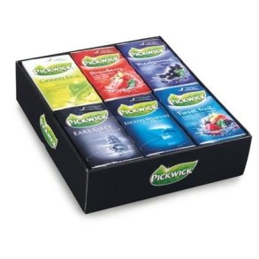Pickwick assorteret frugt og sort te top 6 x 20 brev/krt 