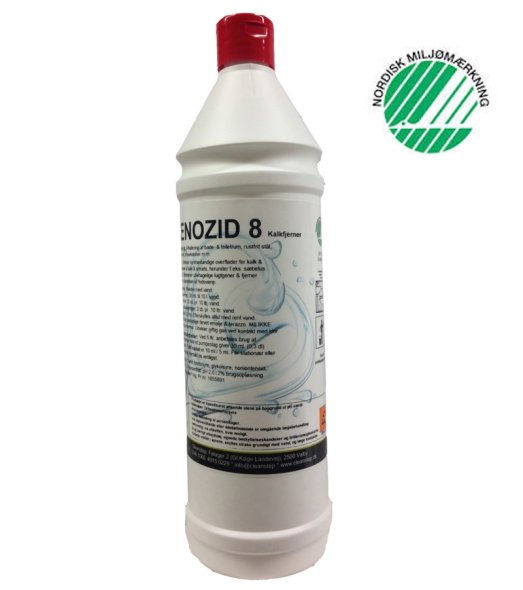 Tenozid 8 Svanemrket, 1 liter, kalkfjerner
