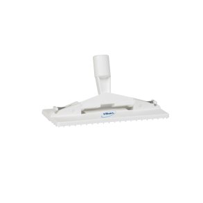 Skurenylonholder til skaft, 235 mm, hvid