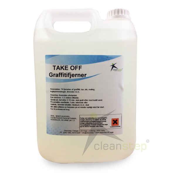 Cleanstep TAKE OFF Grafitti fjerner, 5 liter