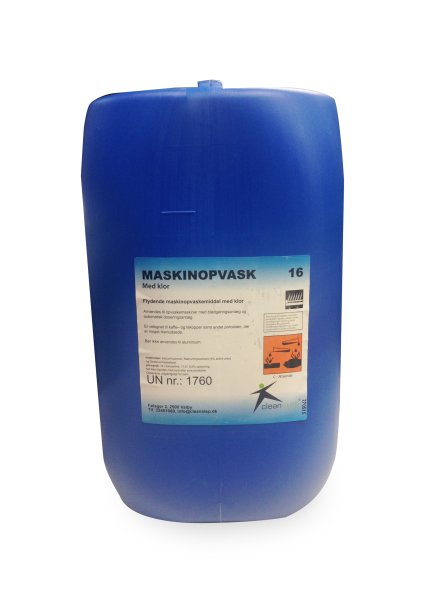 Maskinopvask med klor Alu safe, 25 kg