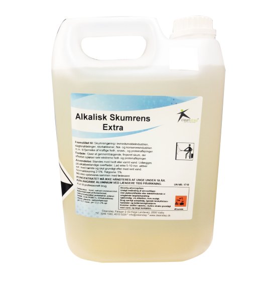 Cleanstep Alkalisk Skumrens m/ klor 12 liter